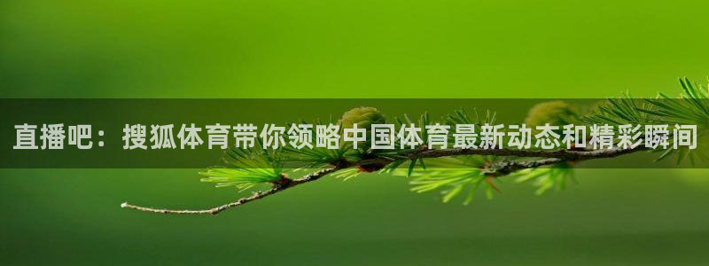 9球直播jrs：直播吧：搜狐体育带你领略中国体育最新动态和精彩瞬间